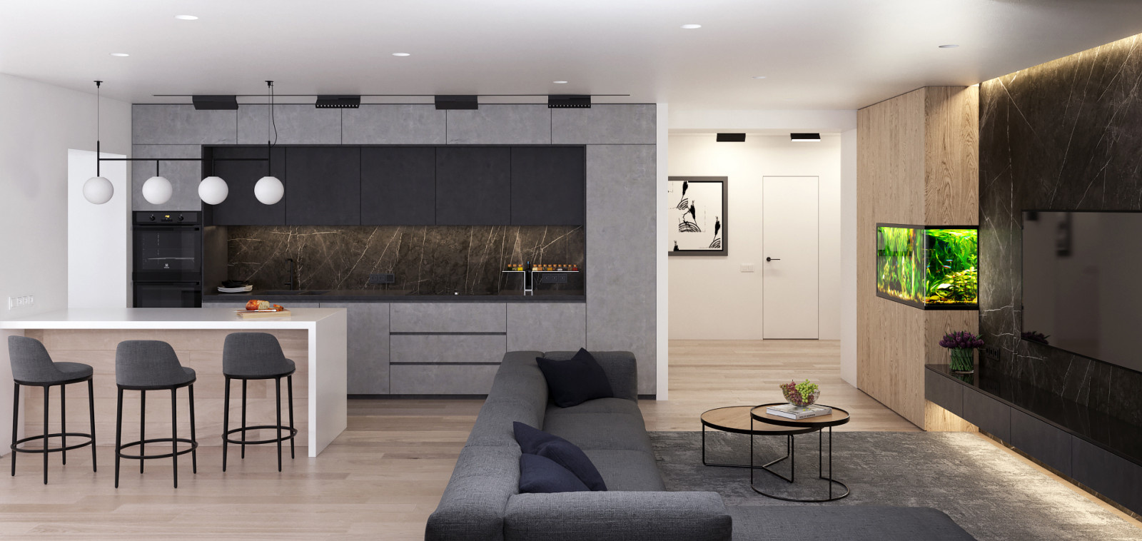 Дизайн квартиры 150 м² в Самаре