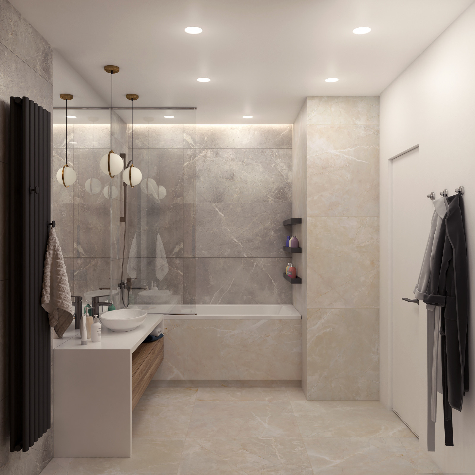 Дизайн квартиры 150 м² в Самаре