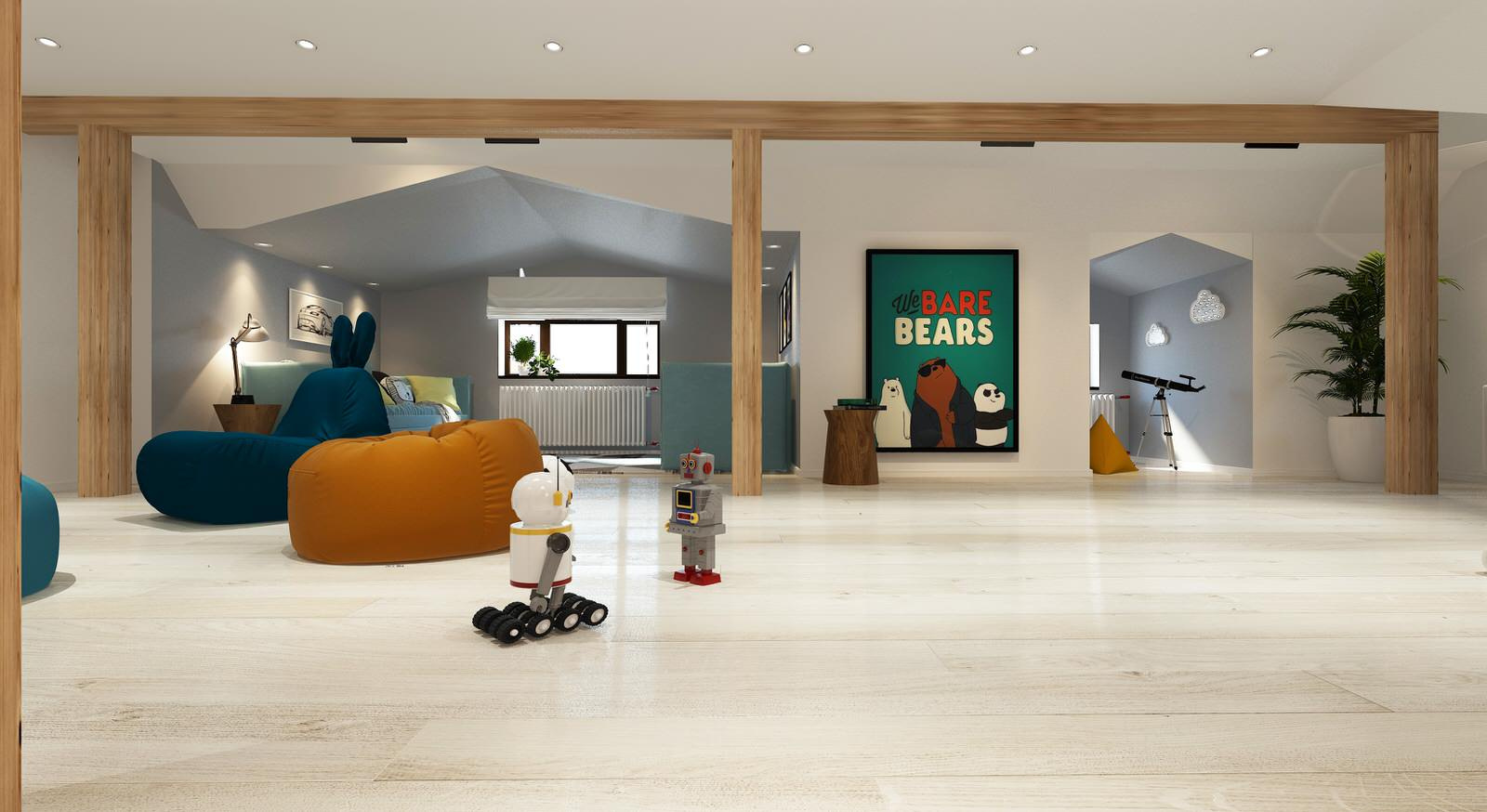 Children's attic