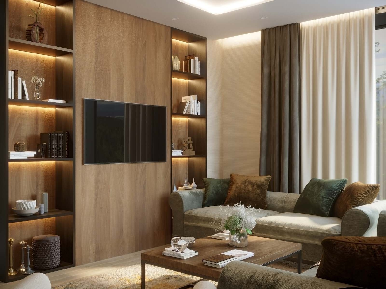 Дом в Веселом living room