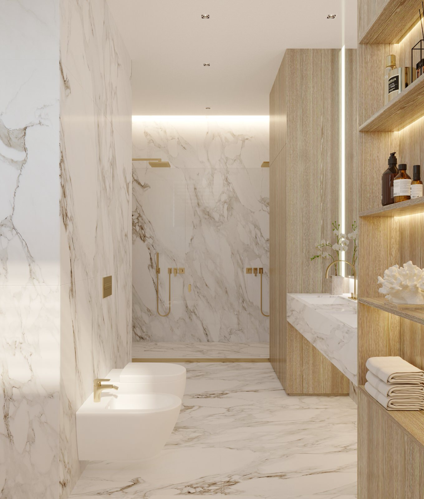 Дом в Веселом master bathroom