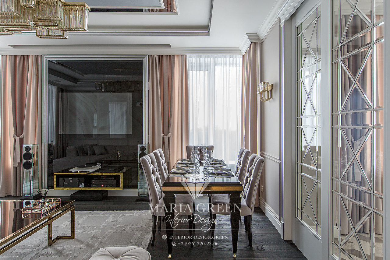A flat in an American classic style