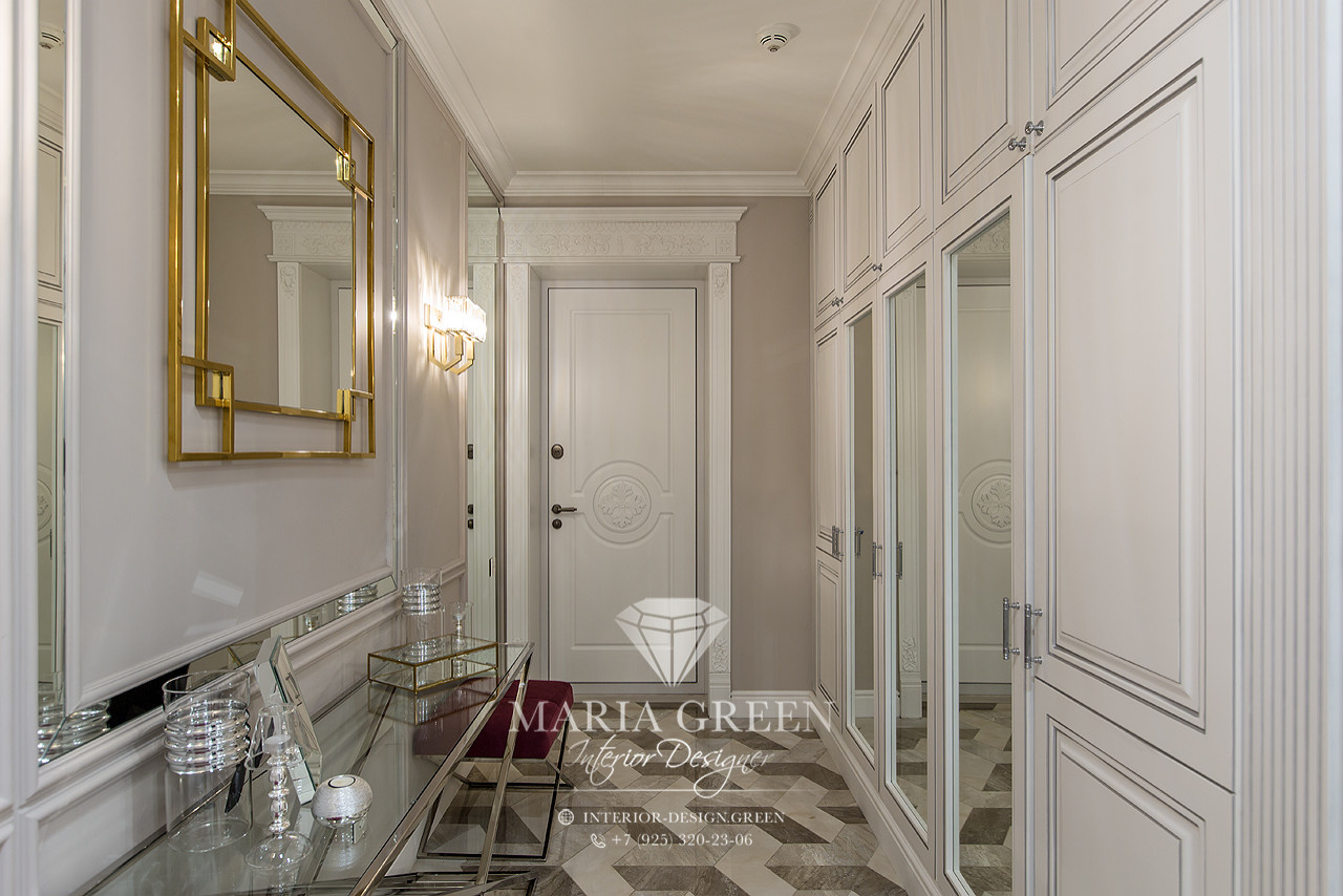 A flat in an American classic style