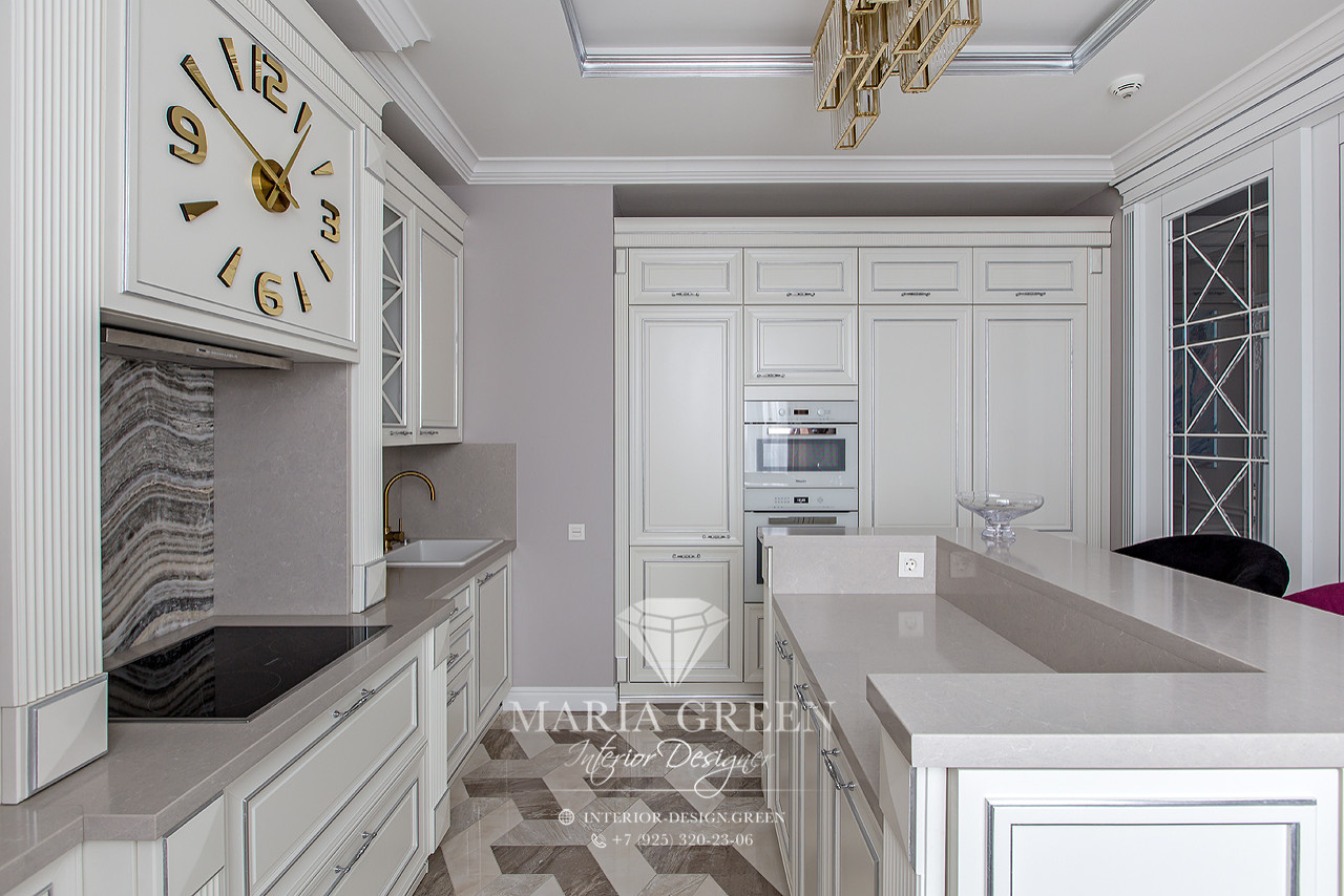 A flat in an American classic style