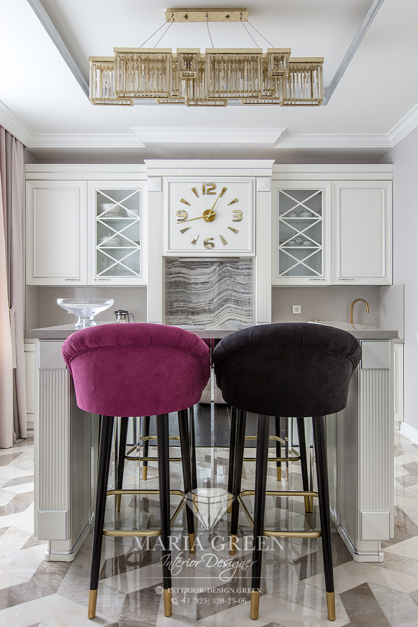 A flat in an American classic style