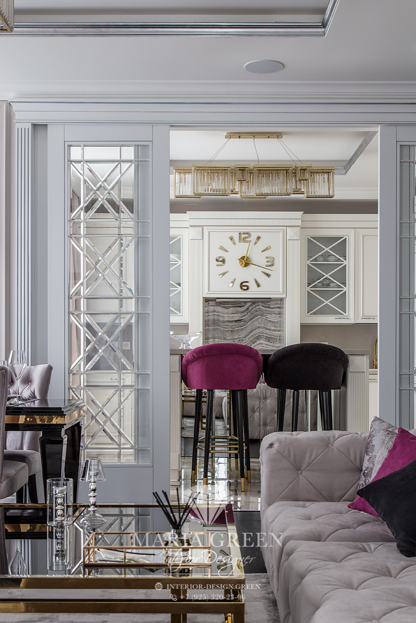 A flat in an American classic style