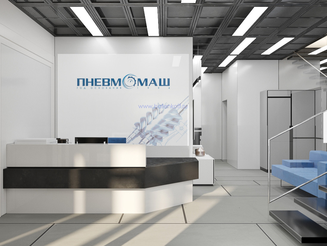 Дизайн интерьера офиса, г.Екатеринбург