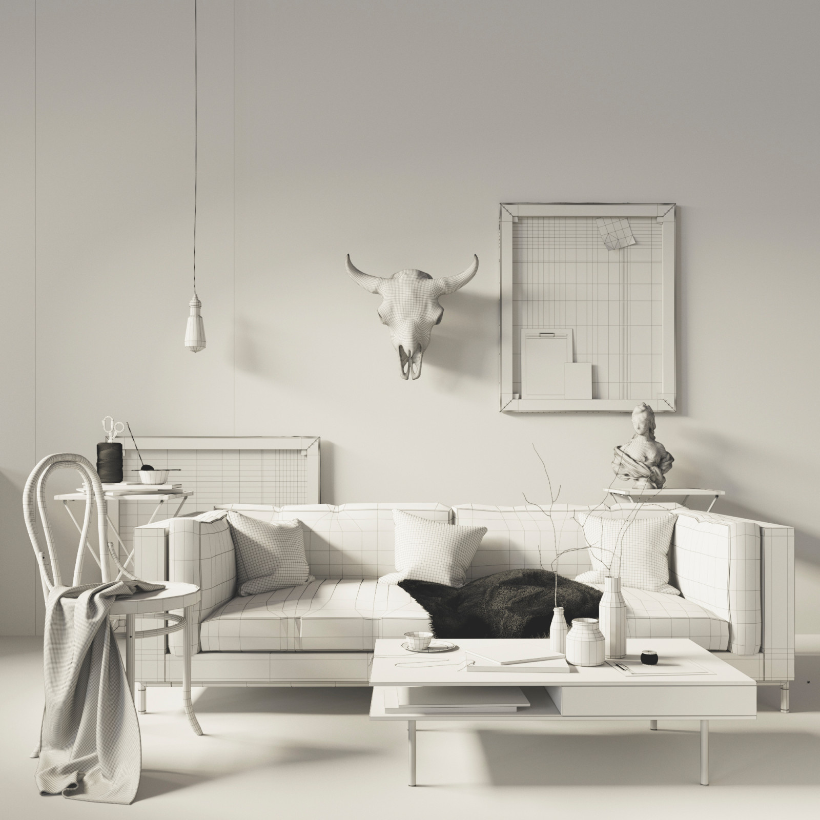 Modern furniture set