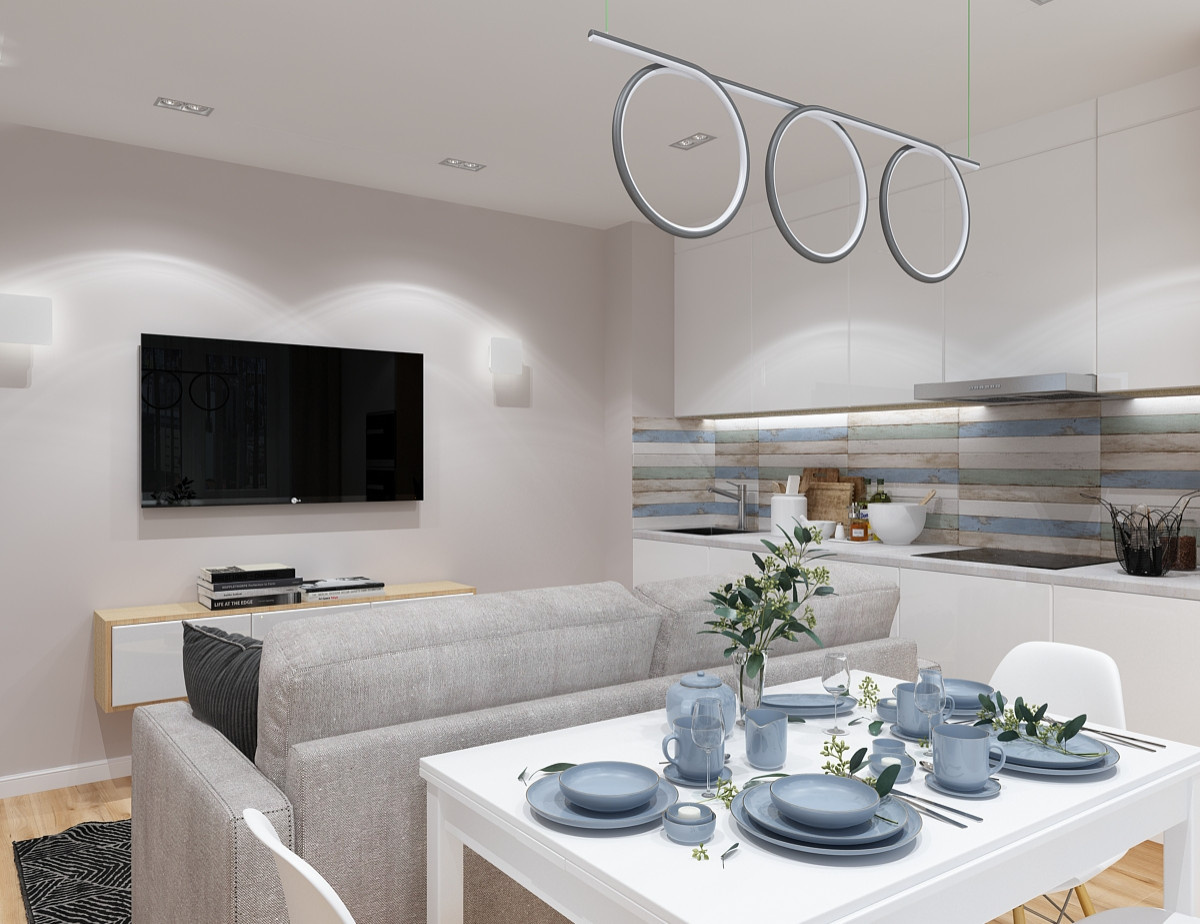 Дизайн интерьера Сибирский проспект