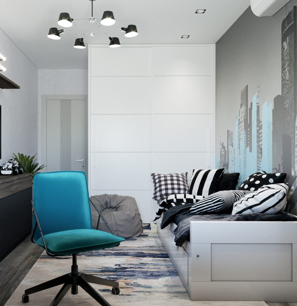 Реализация 2019: детская в квартире 85м², Ростов-на-Дону