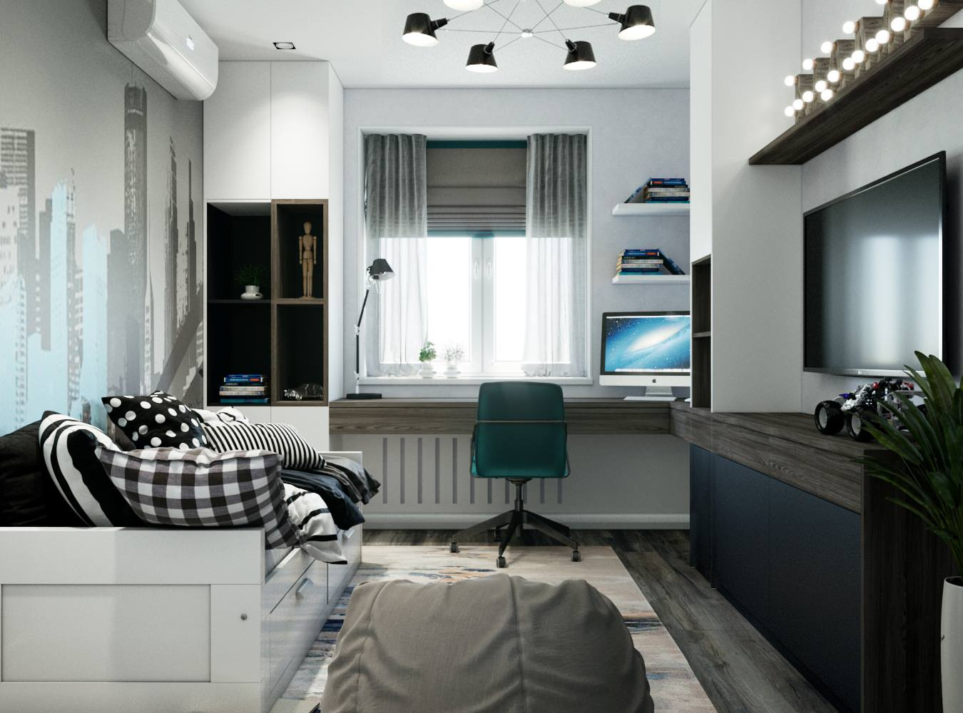 Реализация 2019: детская в квартире 85м², Ростов-на-Дону
