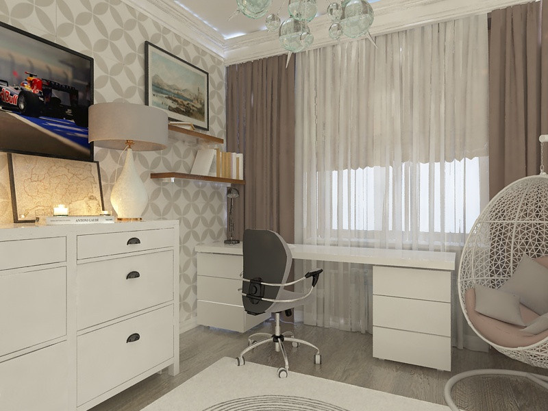 дизайн квартиры  89 кв.м