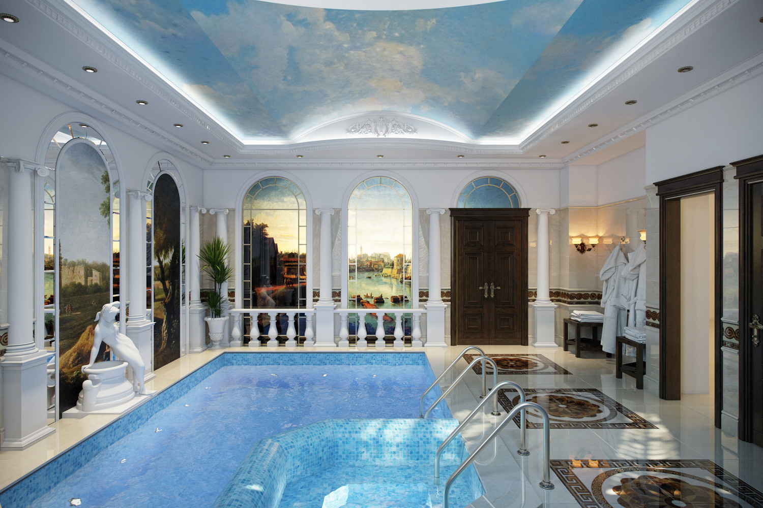 Luxurious interior
