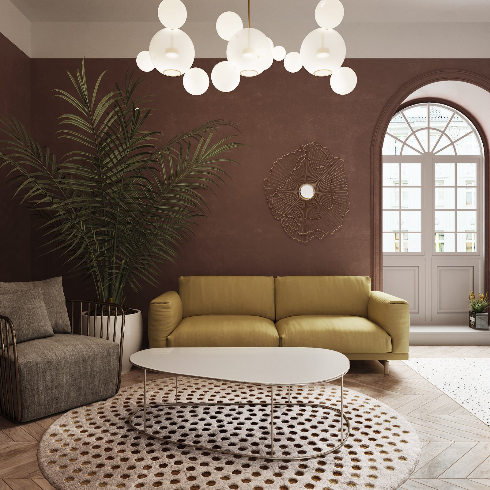 Студия во Франции (CHOLET LIVINGROOM)