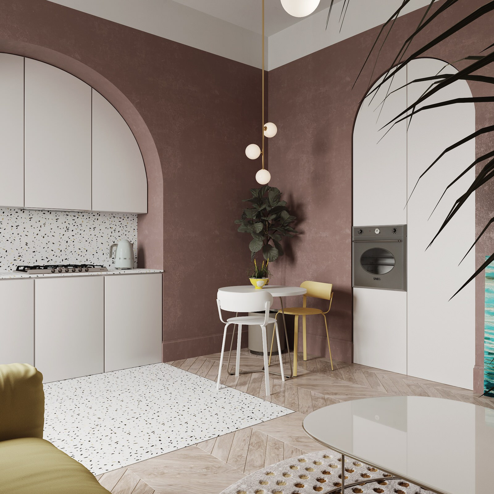 Студия во Франции (CHOLET LIVINGROOM)