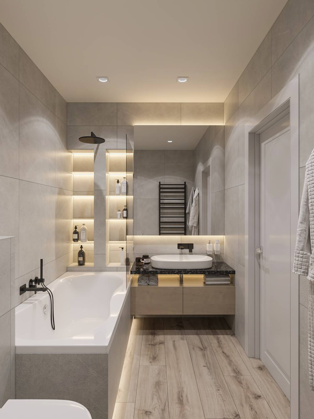 Квартира 100м2 _Grey style