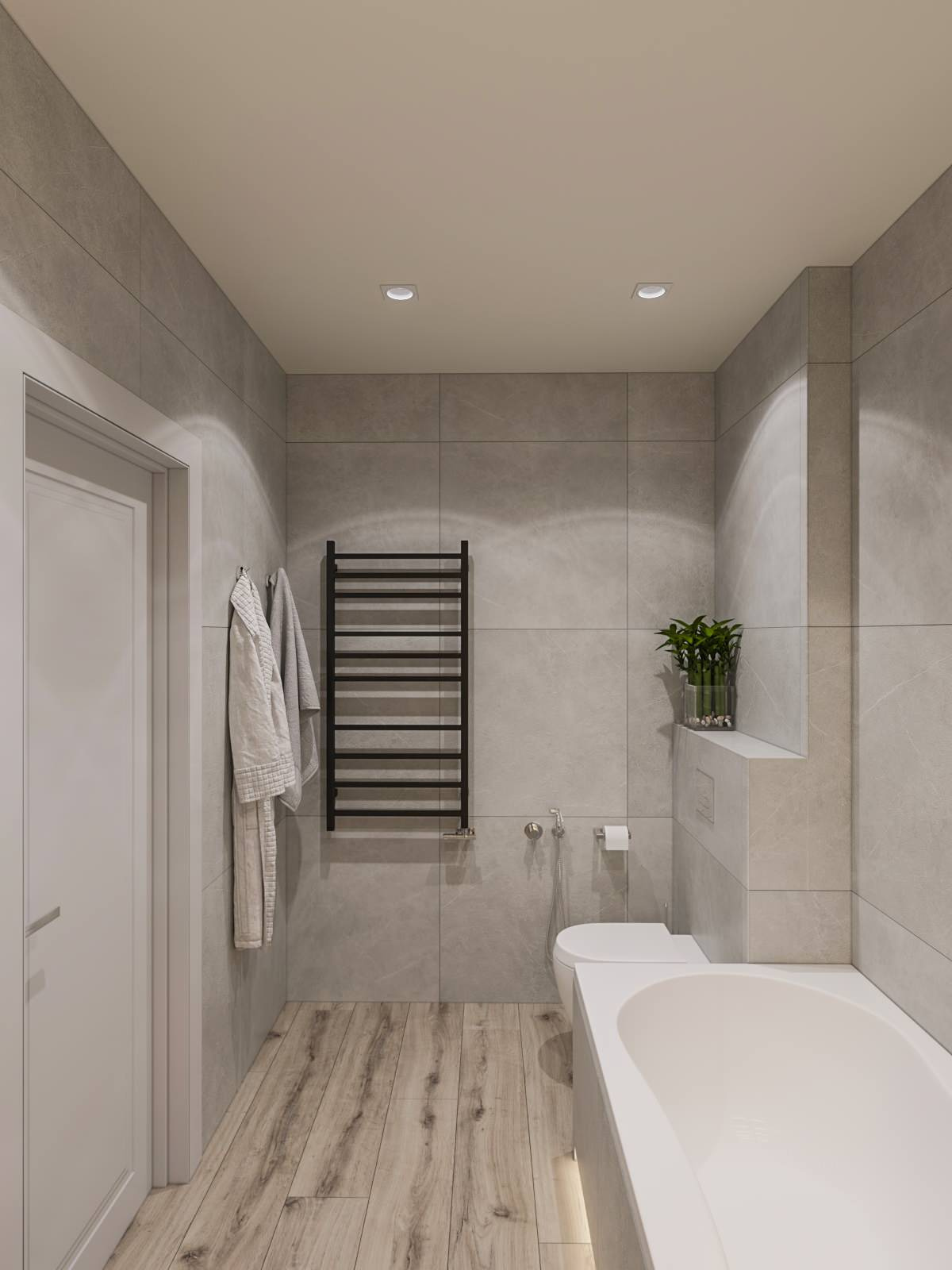 Квартира 100м2 _Grey style