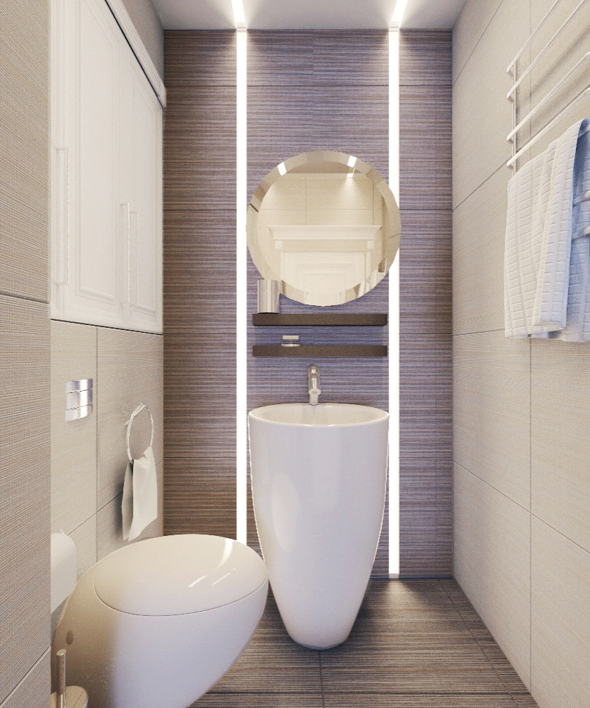 Квартира 90 м.кв. современная классика