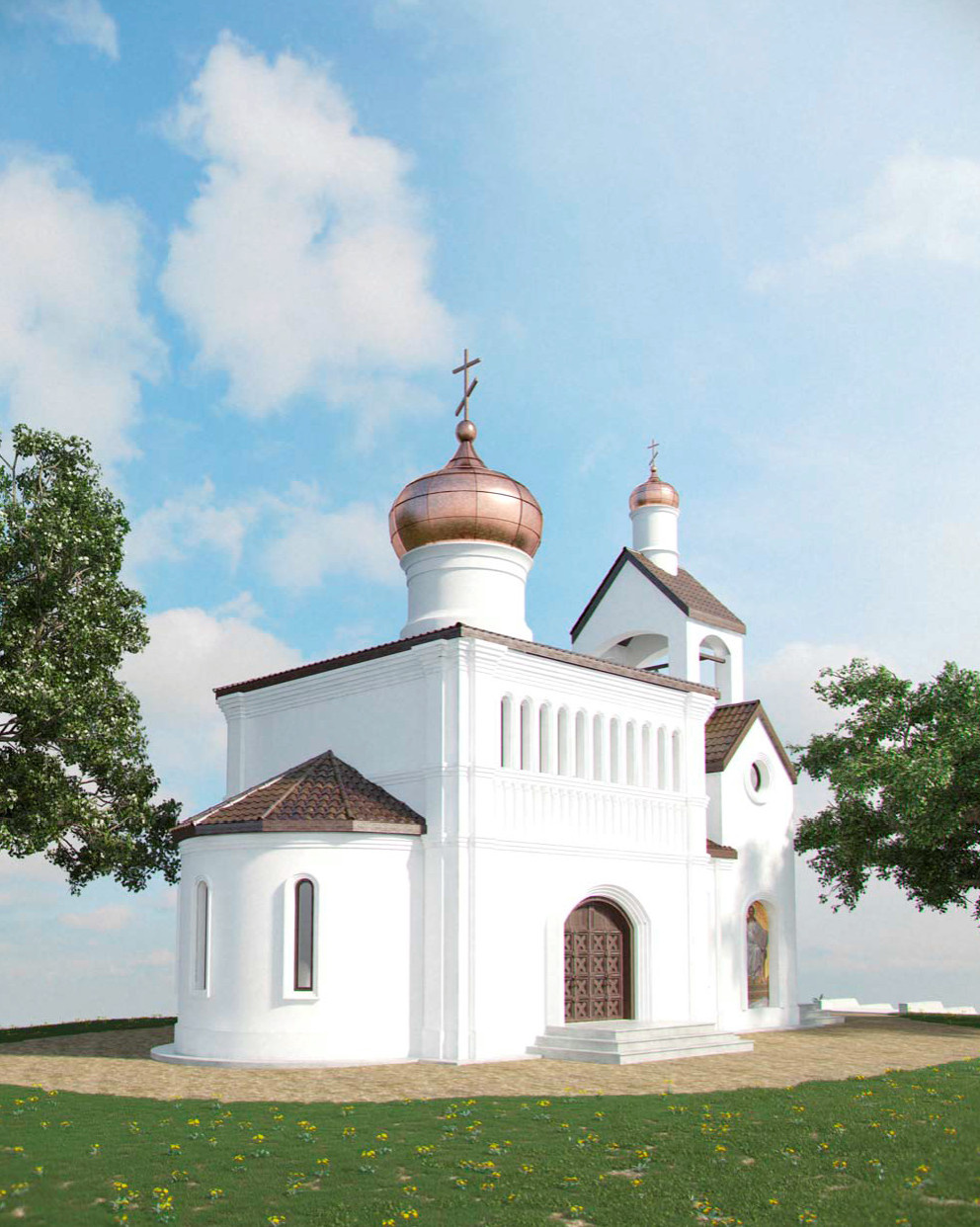 Церковь в Алтайском крае