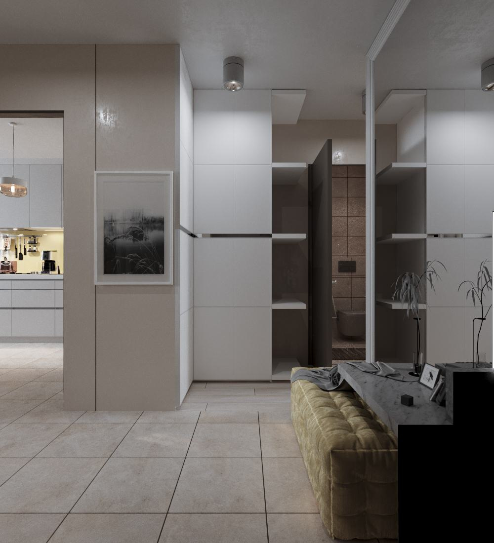 Room_016_визуализация интерьера квартиры для "СК Аквариус"
