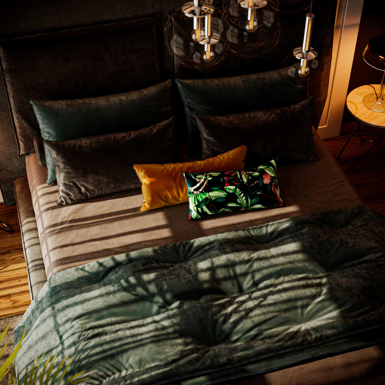 Coven Garden - 3D Visualization of bedroom