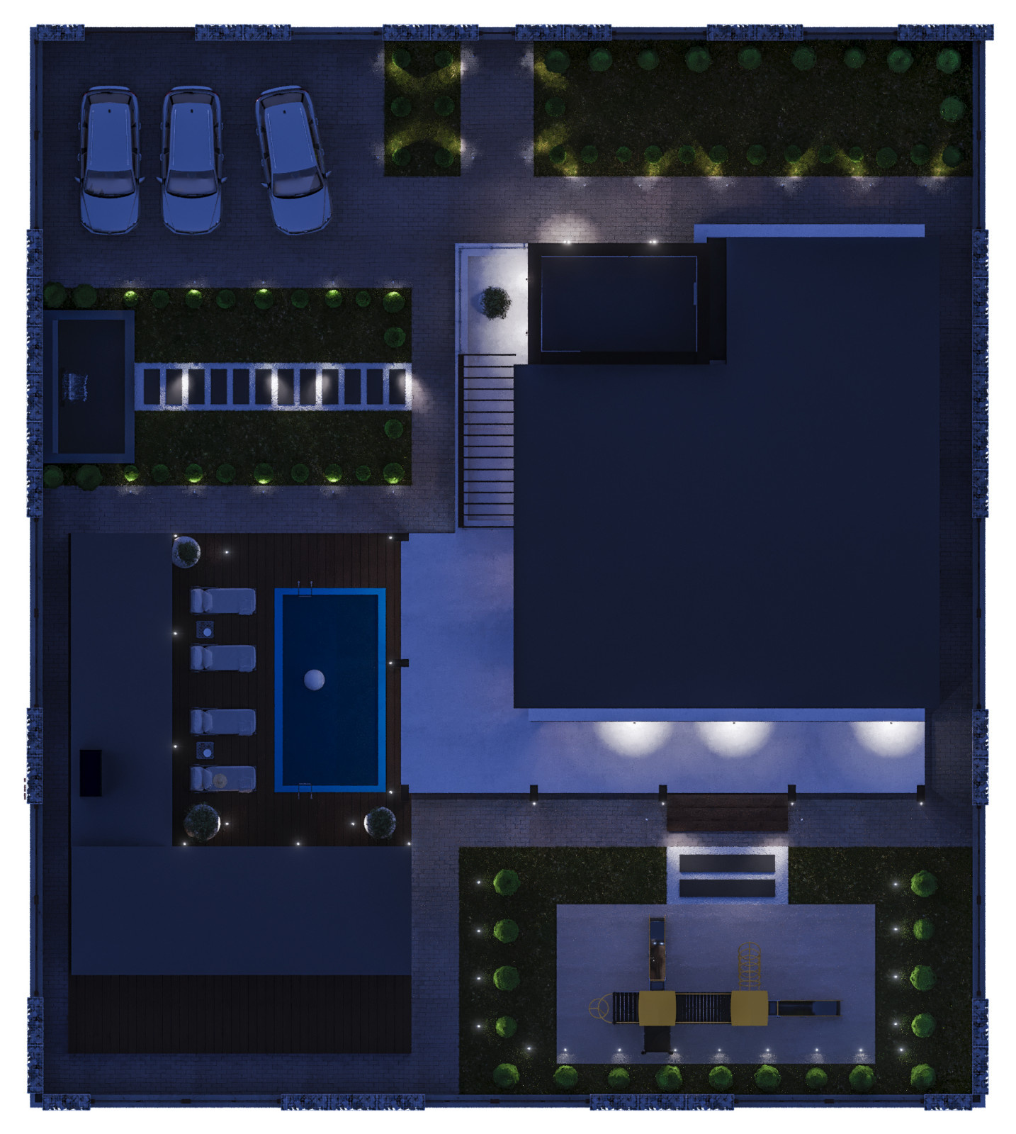 House_005_визуализация интерьера частного дома