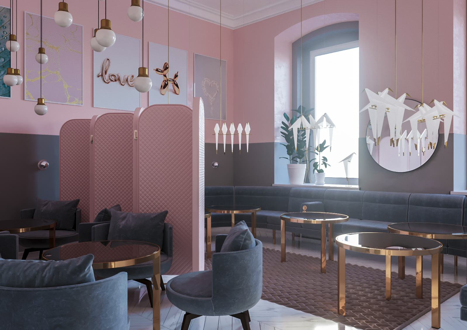 Restaurant_008_визуализация детской комнаты для ресторана "Джульетта" г. Спб