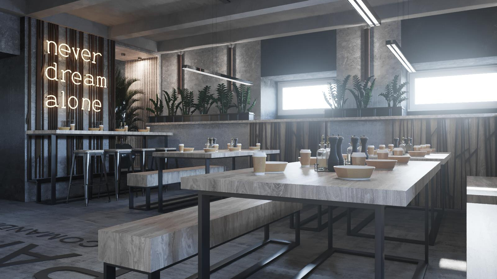 Restaurant_016_визуализация интерьера ресторана в г. Санкт-Петербург