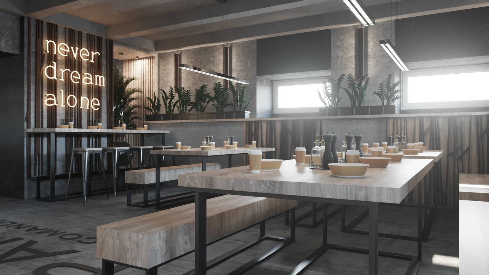 Restaurant_016_визуализация интерьера ресторана в г. Санкт-Петербург
