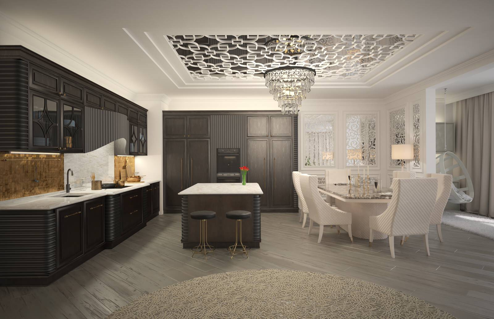 Квартира Ар-деко в ЖК "Family loft". С-Пб.