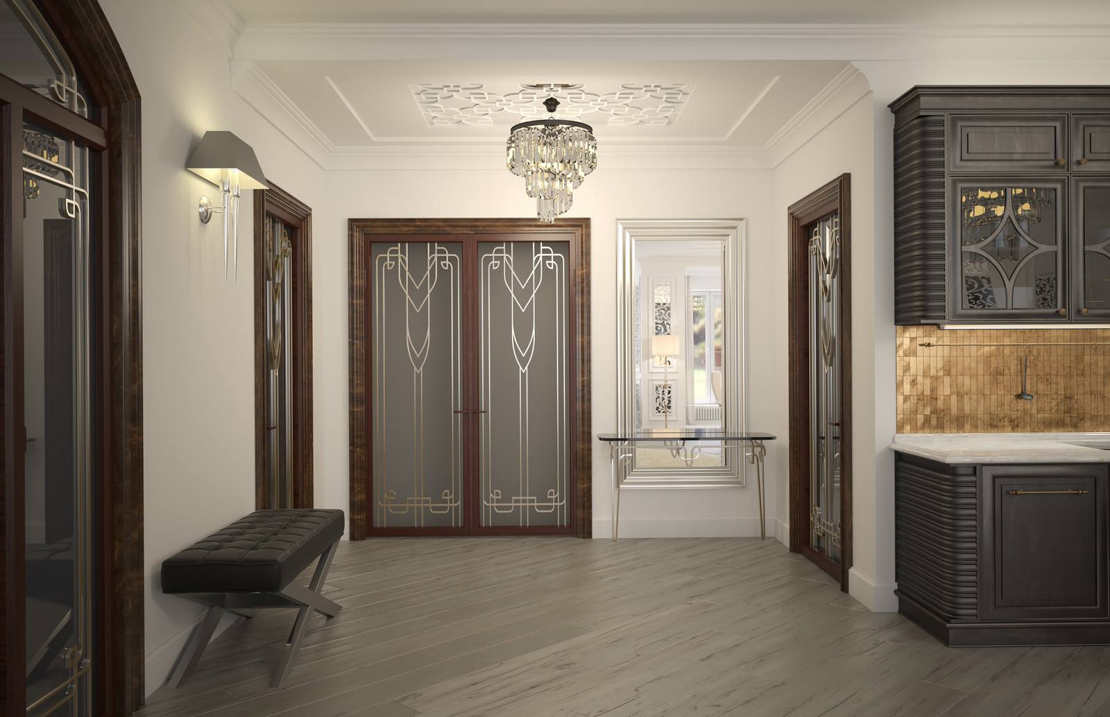Квартира Ар-деко в ЖК "Family loft". С-Пб.