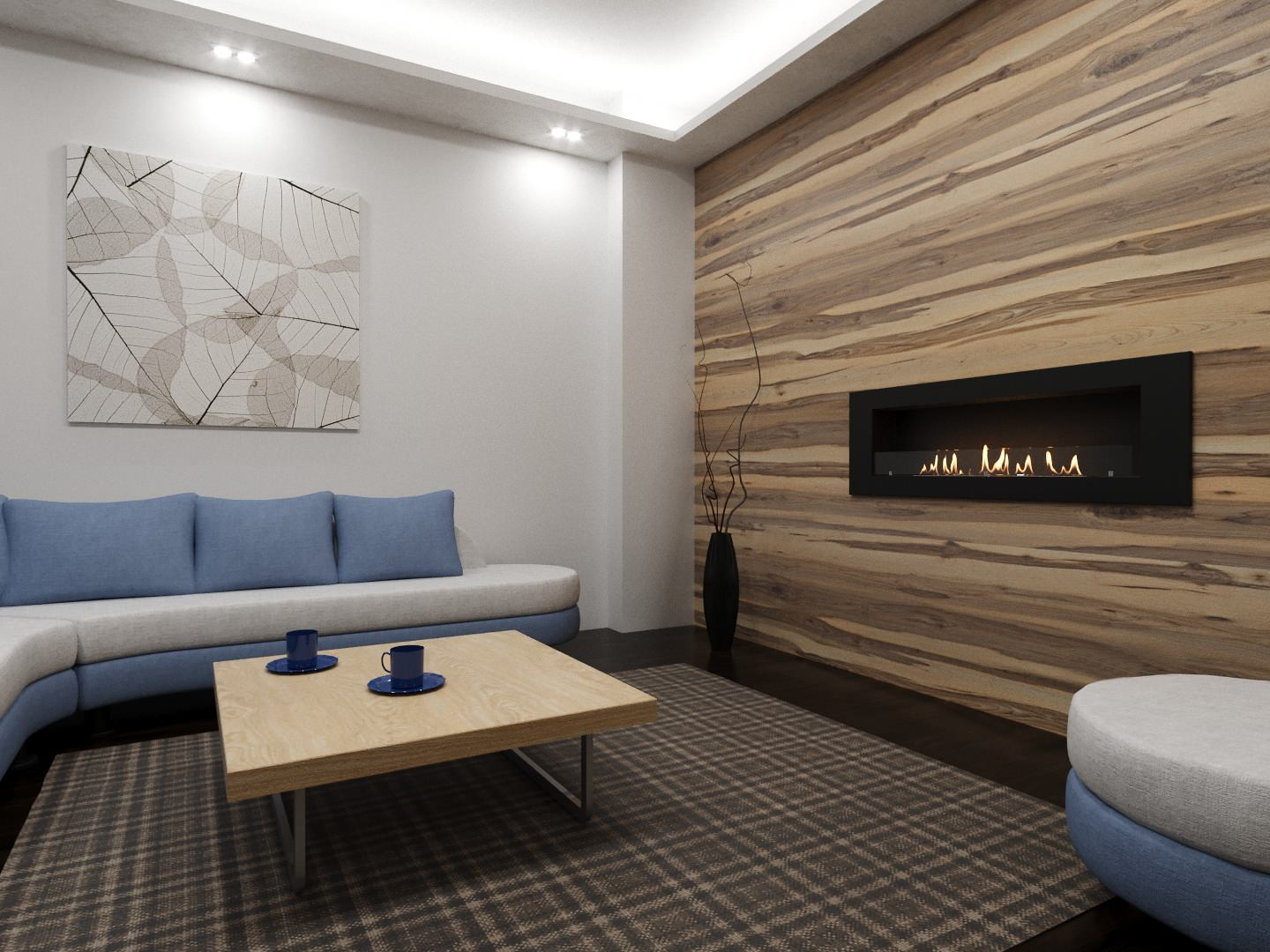 изделия lux fire КЕНТ 3XS в интерьере
