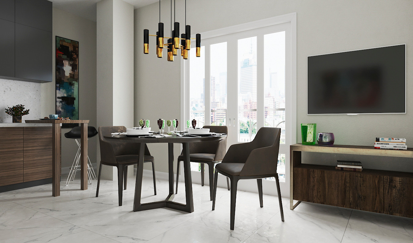 Кухня-гостиная