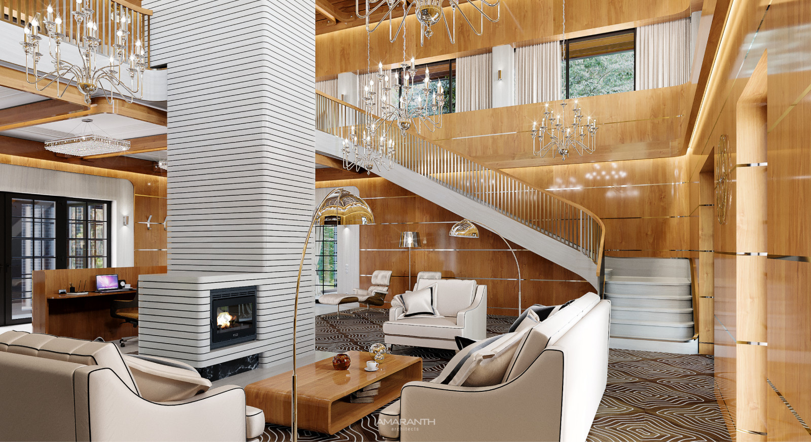 Hotel lobby