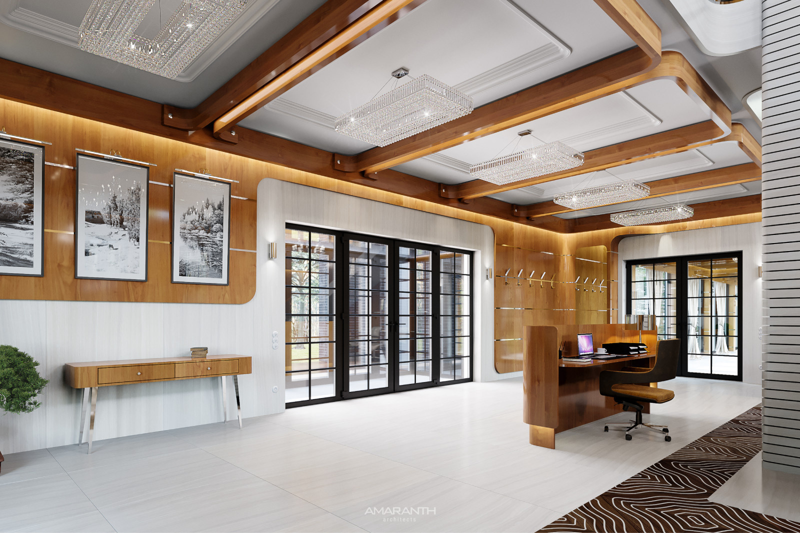 Hotel lobby