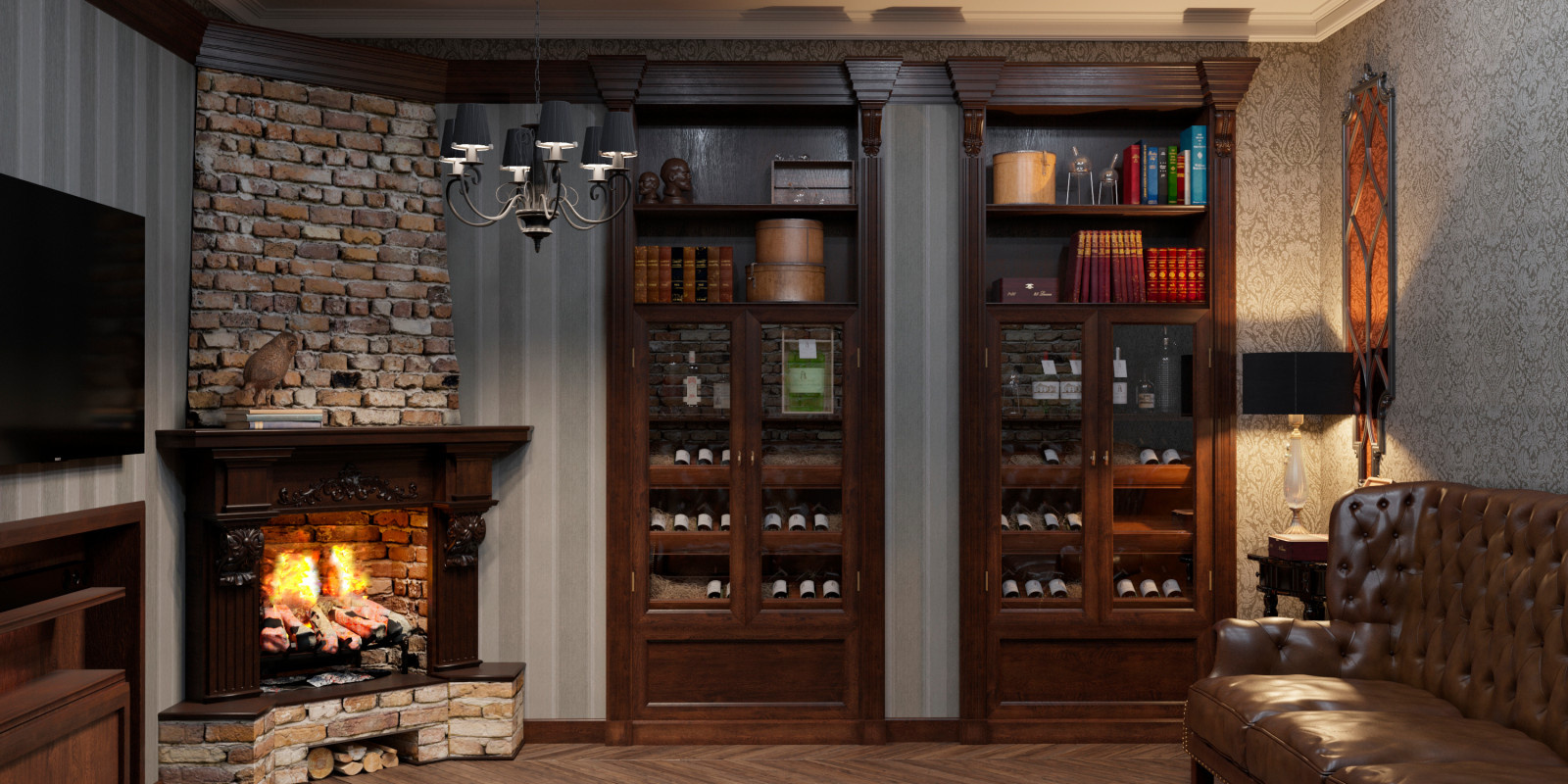 Винная комната. Wine room!