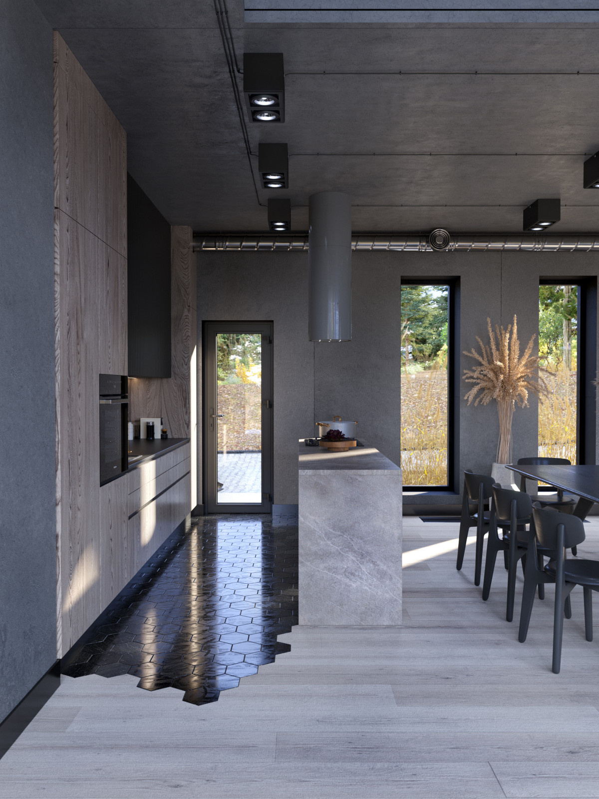 Forest house