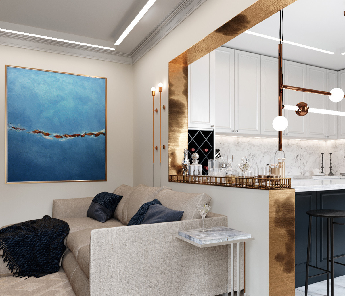 Квартира 100м2, Донская улица, Москва