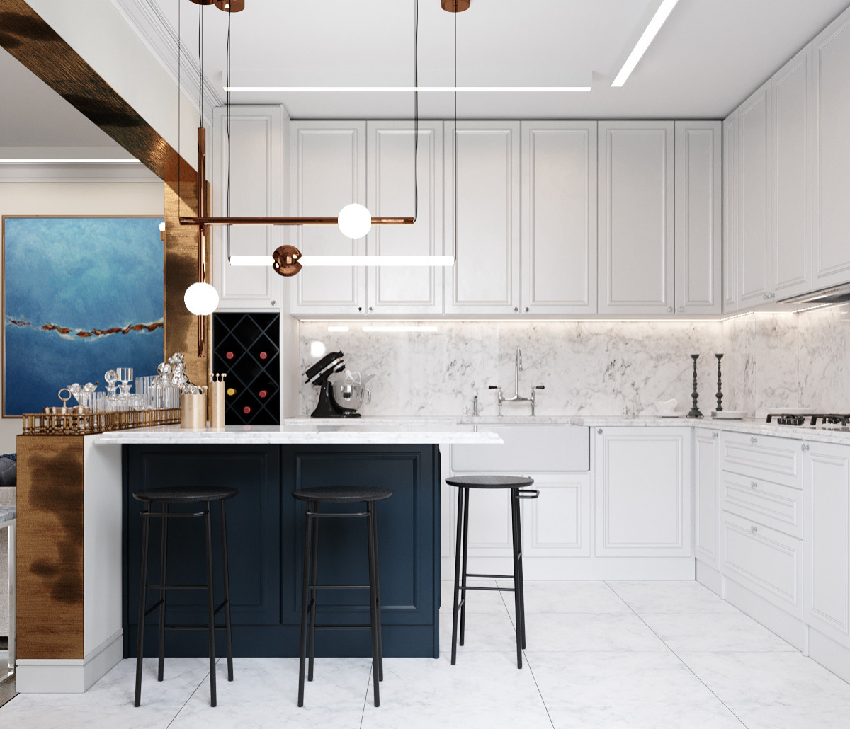 Квартира 100м2, Донская улица, Москва
