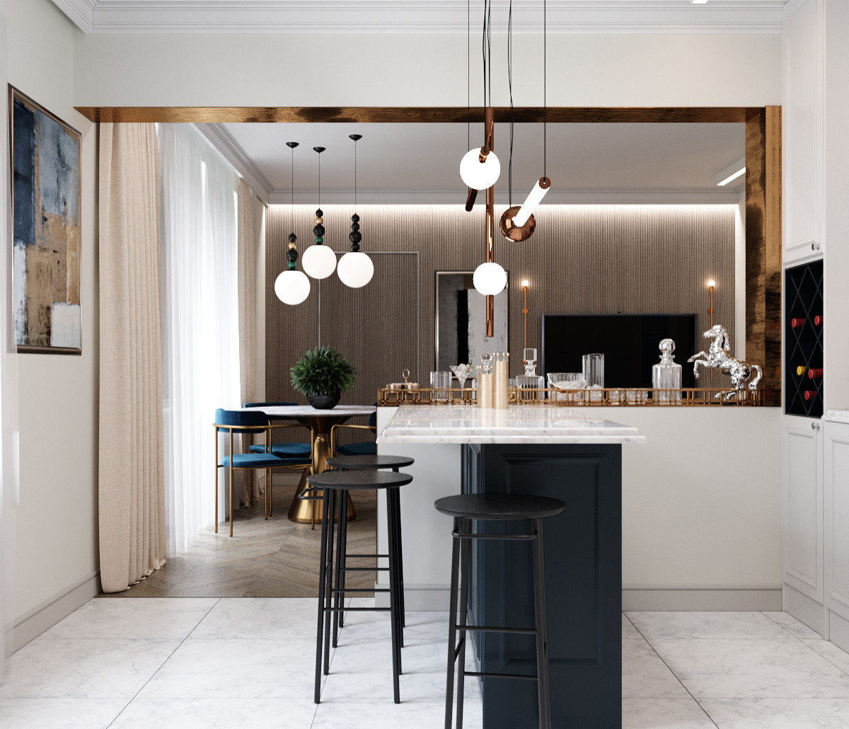 Квартира 100м2, Донская улица, Москва