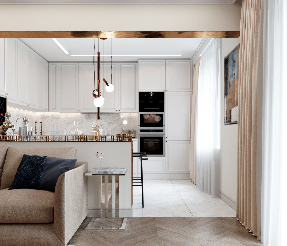 Квартира 100м2, Донская улица, Москва