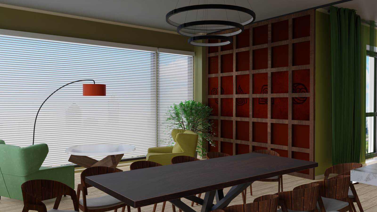 Квартира площадью 115м²