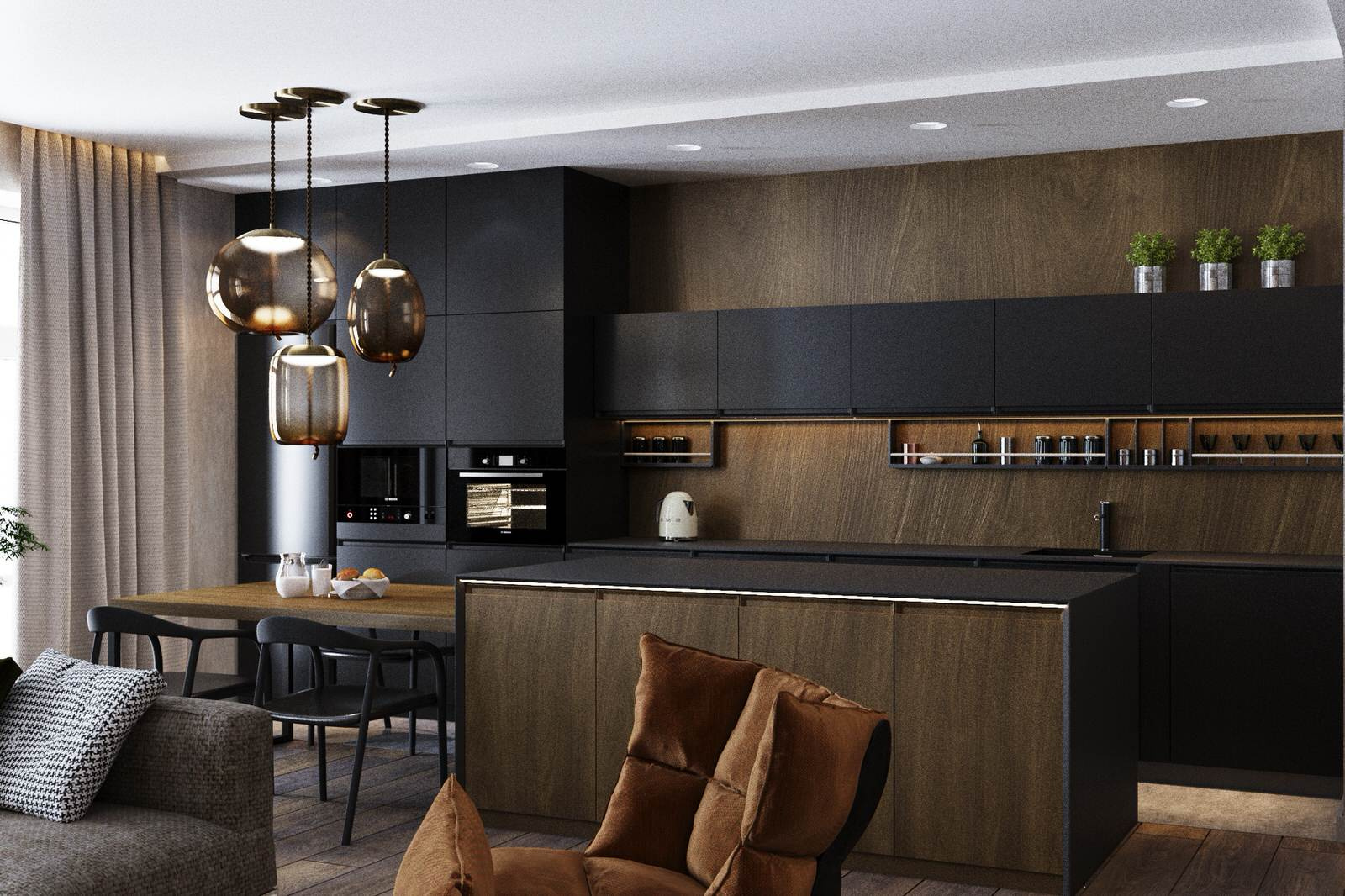 Black wood