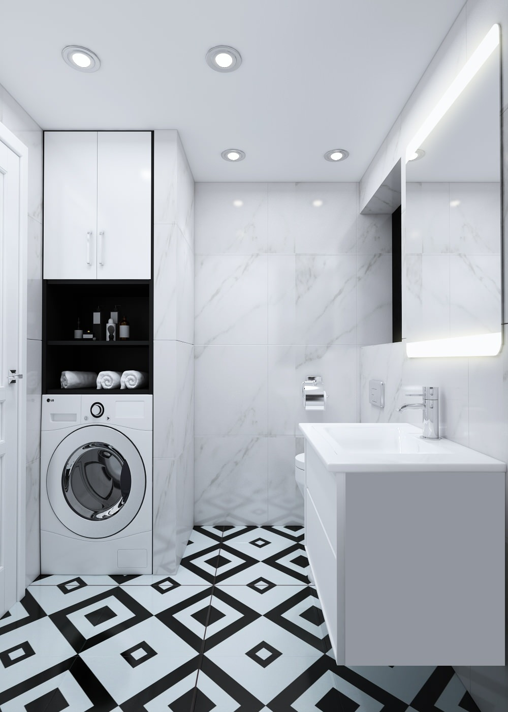 Интерьер квартиры 80 м2