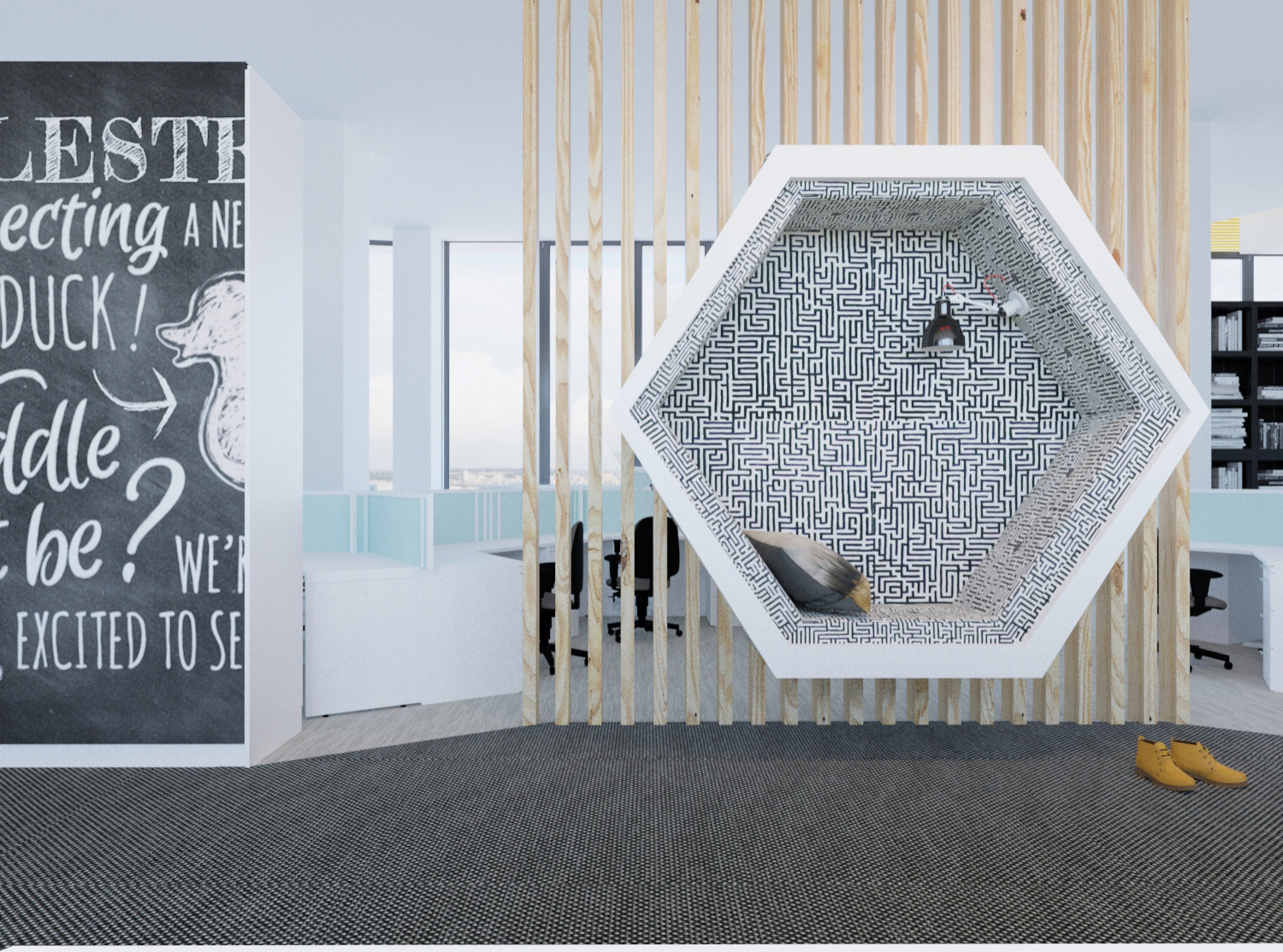 Офис "Open space". Москва