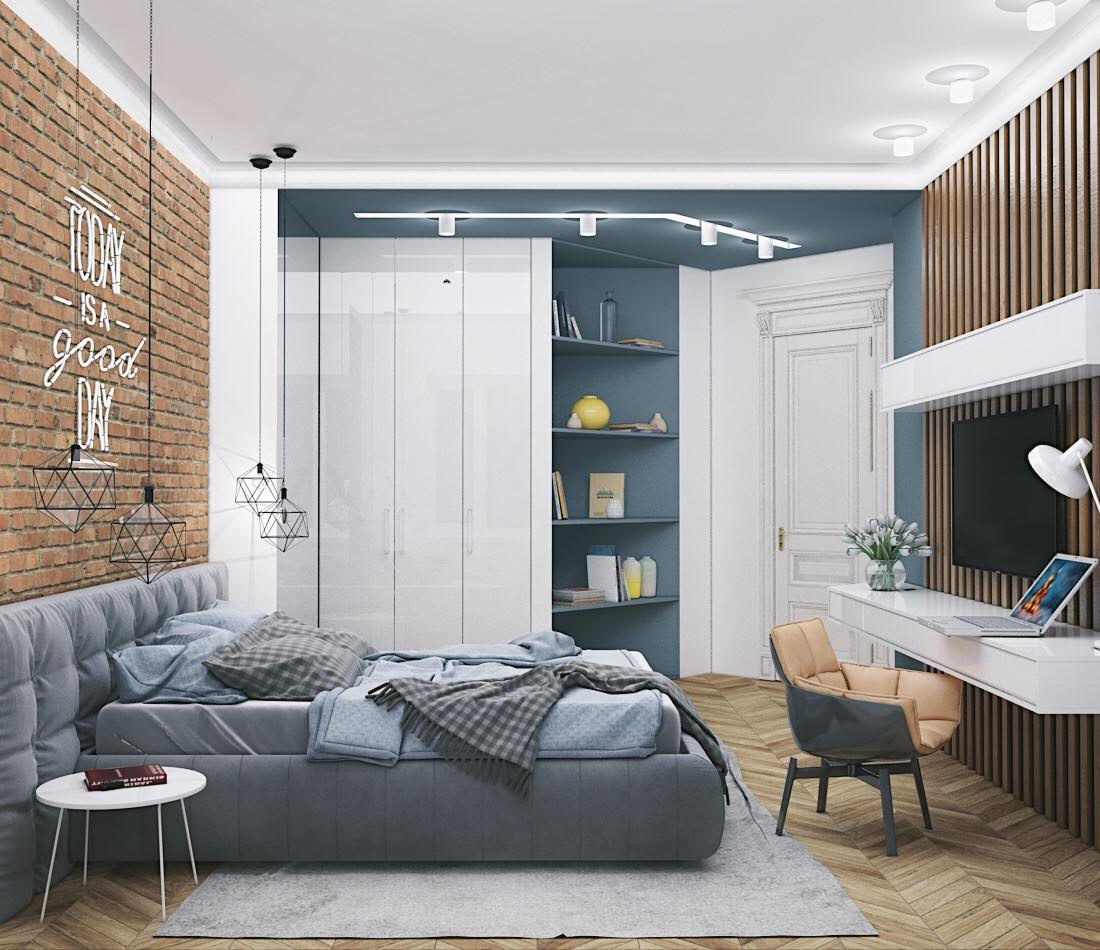 Интерьер квартиры в ЖК "Ладья" г.Самара 220м2