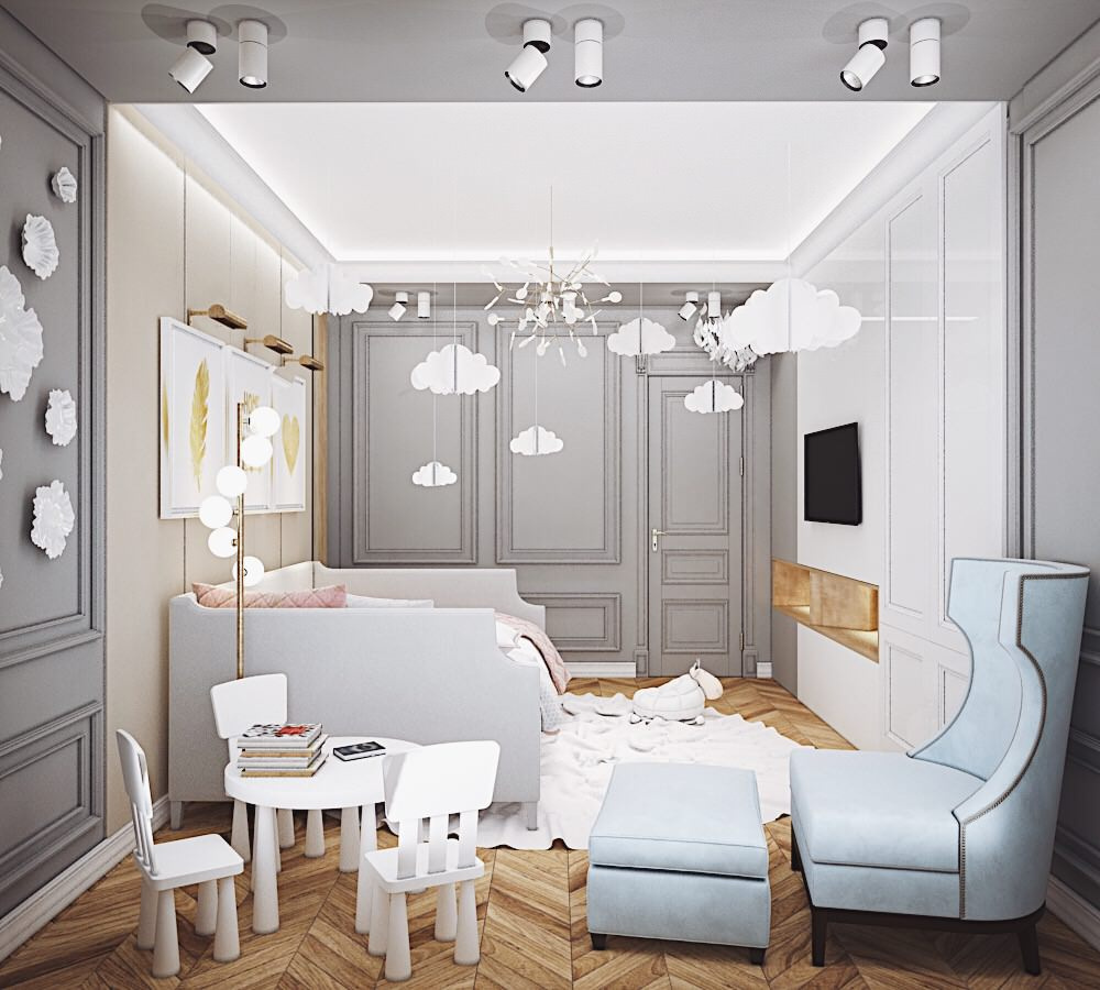 Интерьер квартиры в ЖК "Ладья" г.Самара 220м2