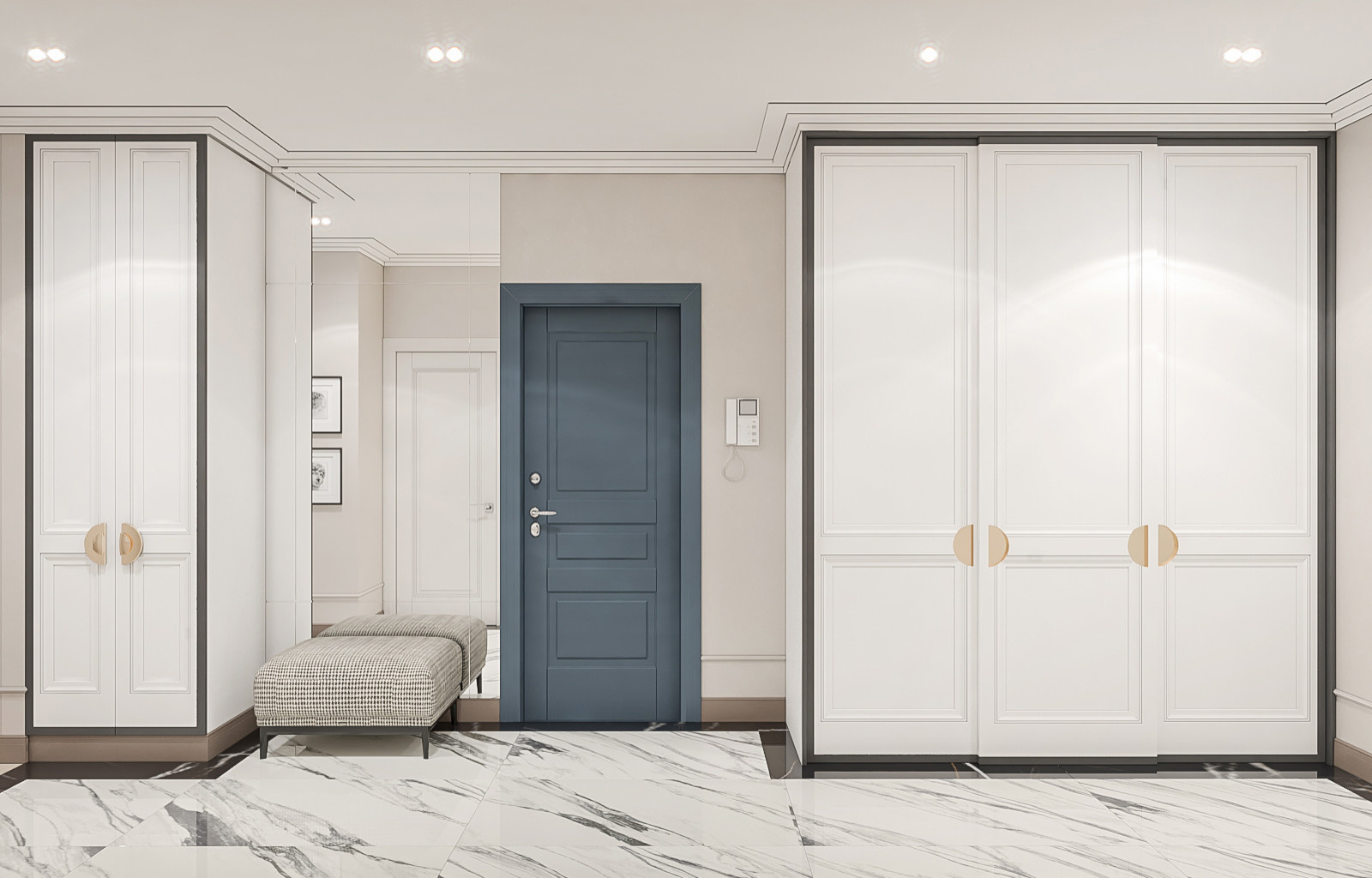 Прихожая ЖК "Александровский"