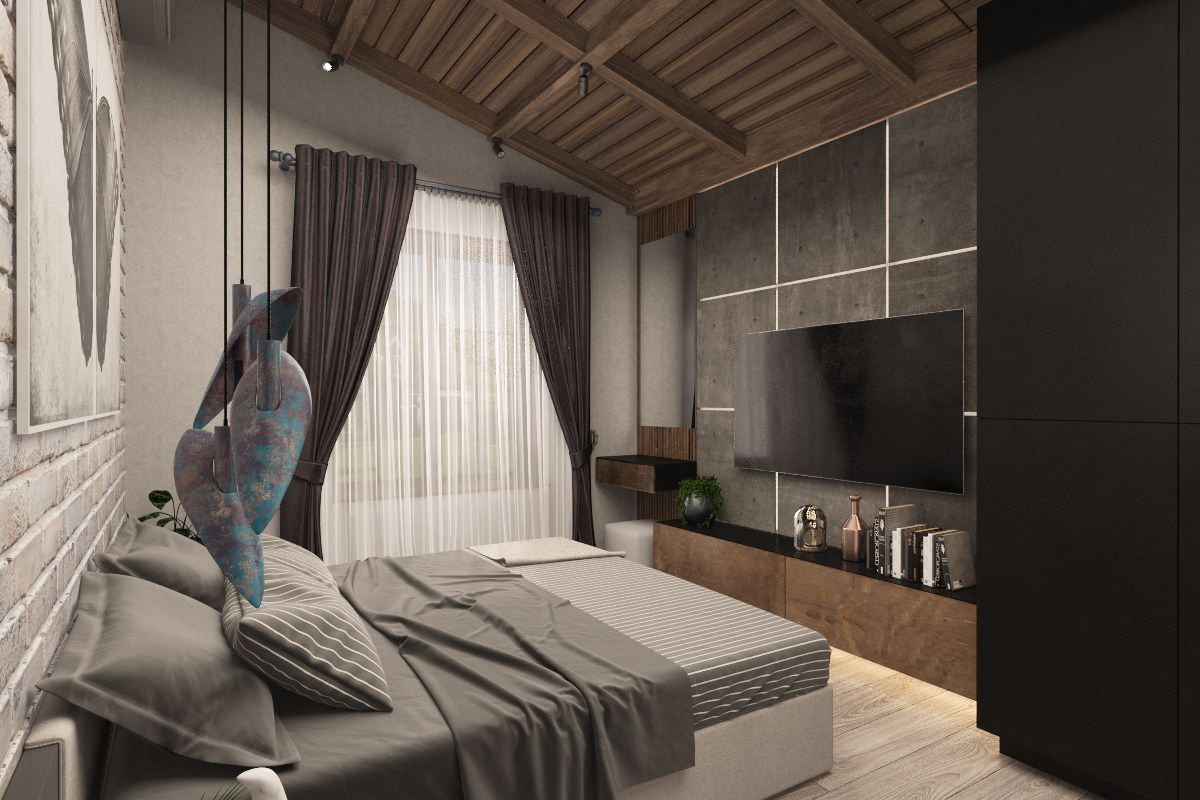 Коттедж в стиле Loft