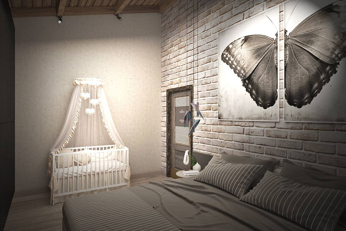 Коттедж в стиле Loft